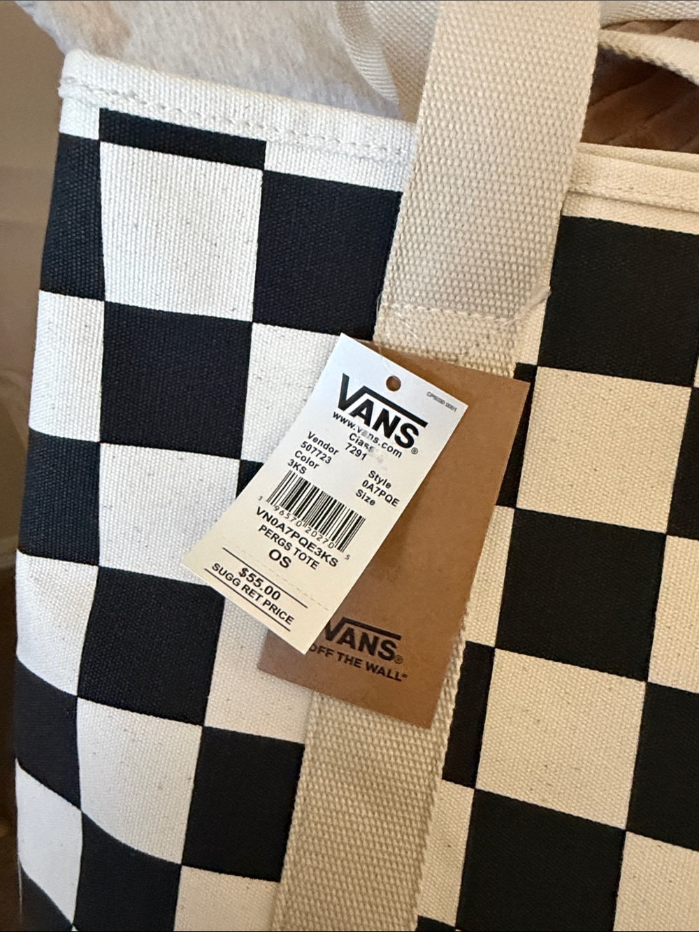 Vans Pergs Canvas Tote - Picture 3 of 8